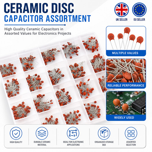 Ceramic capacitor assorted kit - ceramic,