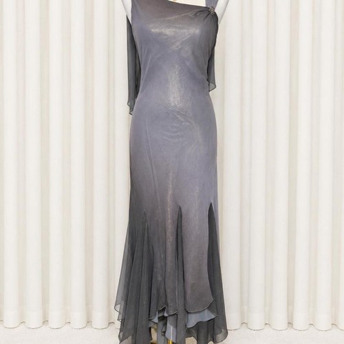 Y2k silver grey - grey, goddess