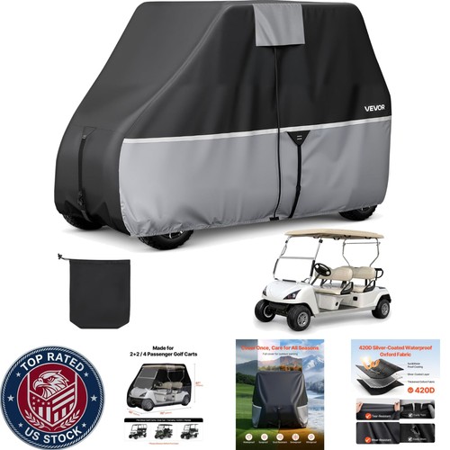 Waterproof golf cart cover - cart,