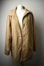 Claire Neuville Camel Coat UK 22/24 Wool Blend Long Smart Winter Jacket