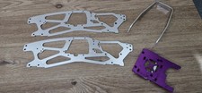 HPI Racing Savage SS Main Chassis Plates Engine Plate & Handle RC Car part