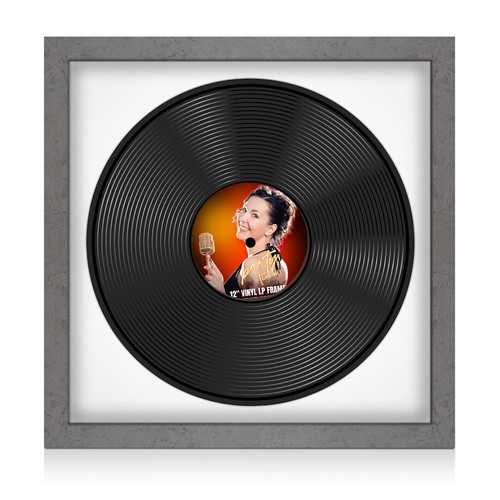 Vinyl frame lp record - lp,