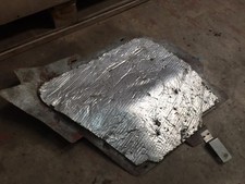 FERRARI F430  COUPE SPIDER RH RIGHT FUEL TANK ANTI HEAT SHIELD 208493 