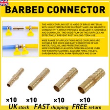 40PCS Brass Straight Fuel Line