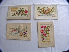 collection WW1 silk postcards