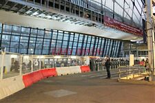 PHOTO  QUEEN STREET RAILWAY STATION REDEVELOPMENT TEMPORARY FENCING BETWEEN THE