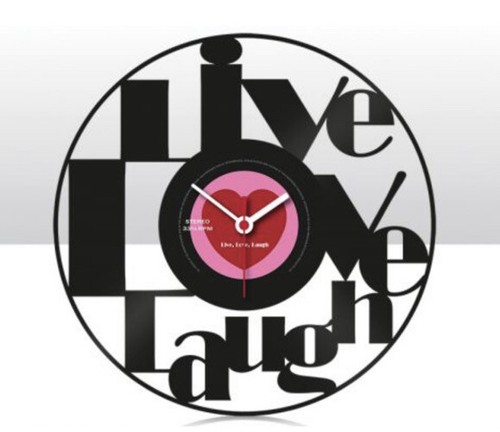 Live love laugh plastic vinyl - laugh,