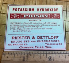 50 Old Potassium Hydroxide