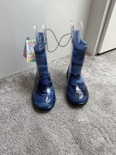 Kids Dinosaur Wellington Boots