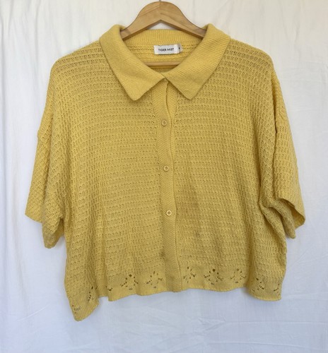 Tiger mist yellow - yellow, knit