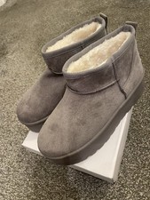 Women’s Grey Suede Ugg Boots