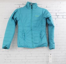 O'Neill Packable Down Mid Layer Snow Jacket Women's Small Teal Blue New