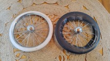 2 x Silver Cross Pram Wheels /