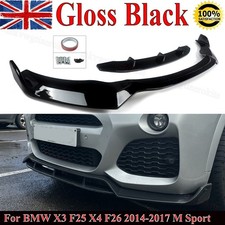 Gloss Black Front Bumper