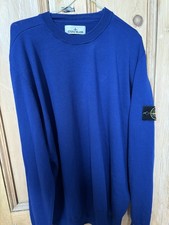 Stone island Royal Blue Knitted Jumper