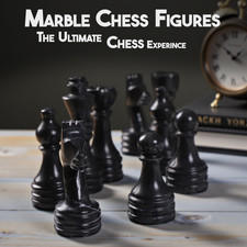 Handmade Black & White  Chess