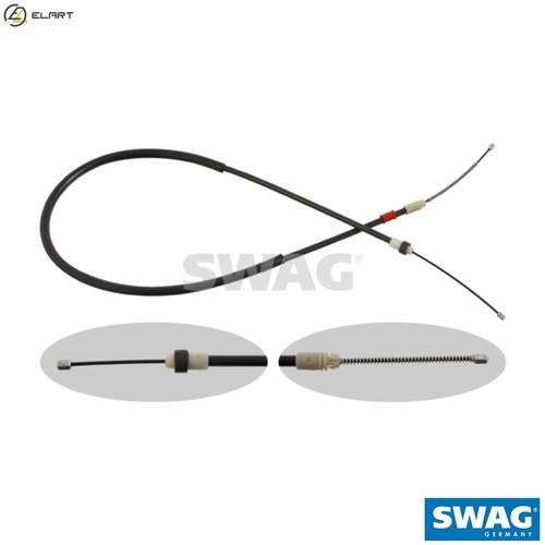 Cable pull parking - cable, brake