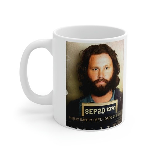 Jim morrison mugshot coffee - jim,