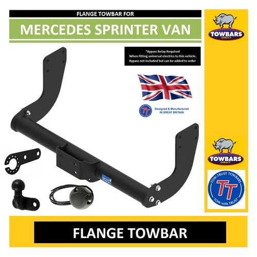 Flange towbar for - flange,