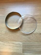 VESPA PX SPEEDOMETER GLASS AND RIM 100MM FOR EFL PK