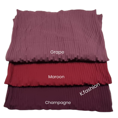 Premium quality 100 chiffon - 100%,