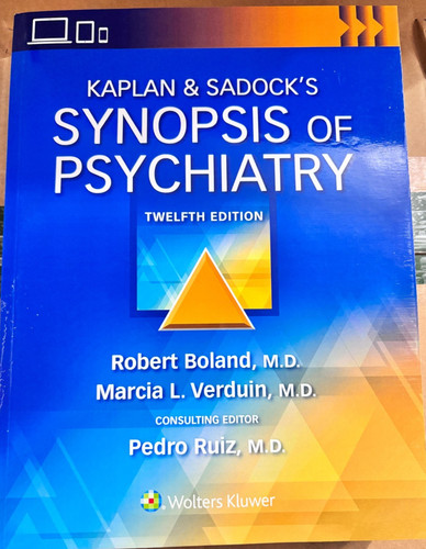 Kaplan sadock s synopsis - kaplan, sadock’s