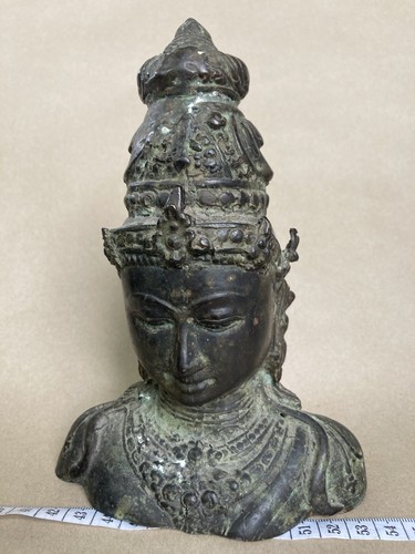 Antique bronze hindu god shiva - bronze,