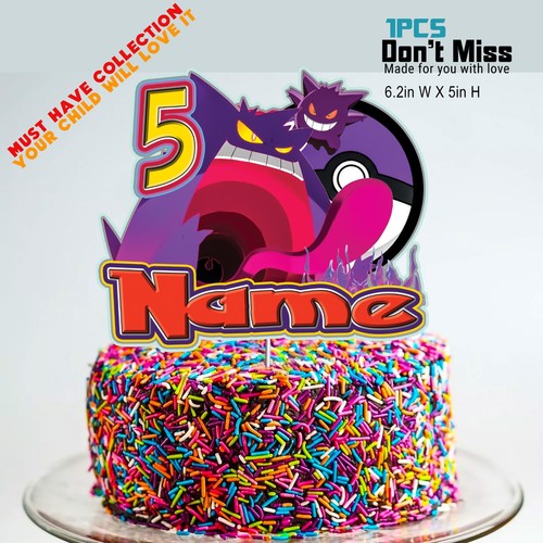Pokemon gengar happy birthday - happy,