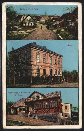 Postcard brdo nove - brdo, u
