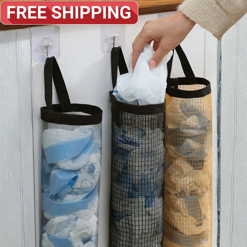 1pc plastic bag dispenser wall - plastic,