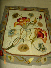 Antique Needlepoint Petit