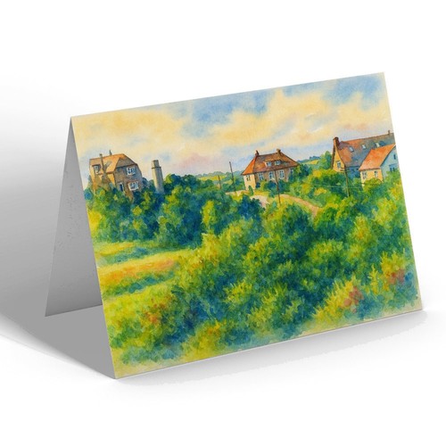 Greeting card primrose - greeting,