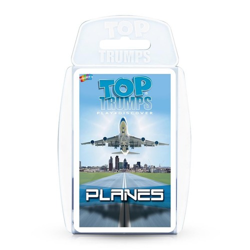 Planes top trumps card - card, game