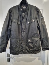 Barbour International Men's Size Large Tourer Duke Waxed Jacket