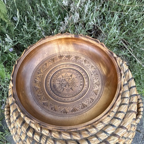 Hand carved wooden treen - hand-carved,