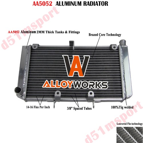 Aluminum radiator fits - radiator,