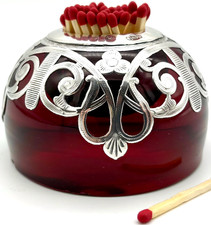 Victorian silver mounted - silver,