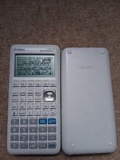 Casio FX9860G-III Graphic Mathematical Calculator for A-Level Maths, White