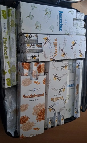 Packs joblot incense sticks - 80,