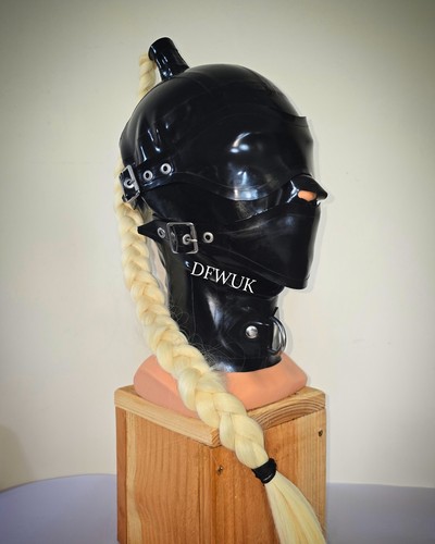 Ponytail sensory blindfold gag - ponytail,