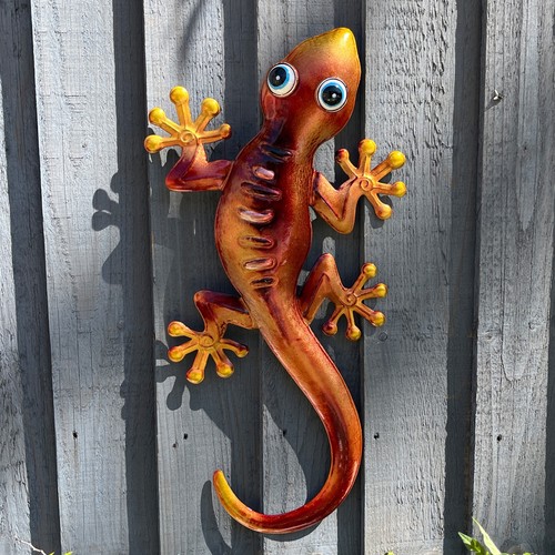 Gecko lizard wall art hanging - gecko,