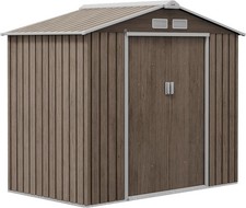 Outsunny 7 x 4ft Garden Shed