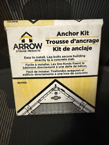 Arrow shed concrete anchor - concrete, kit