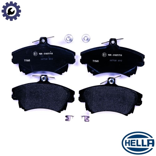 Brake pad set disc - set,