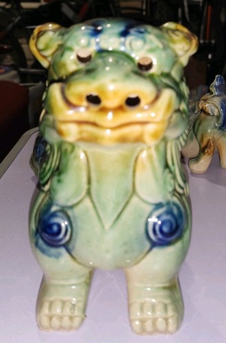 Vintage feng shui 14cmgreens - vintage,