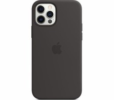 OFFICIAL GENUINE APPLE IPHONE 12 / 12 PRO SILICONE CASE BLACK MAGSAFE NEW BULK