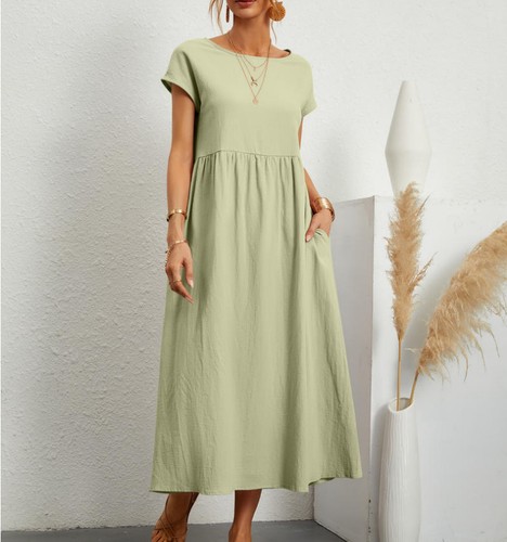 Womens summer pocket - summer, loose