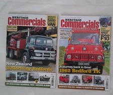 Heritage Commercials Magazines x 2 Issue 240 Dec 2009 & Issue 244 April 2010