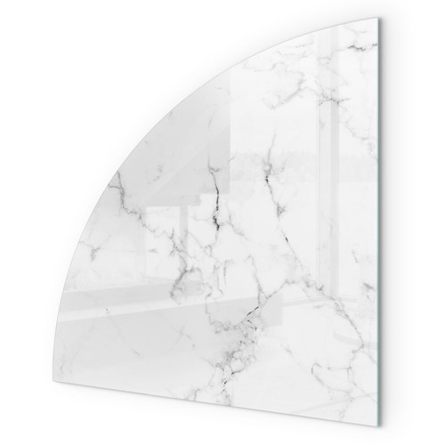Glass hearth plate protector - glass,