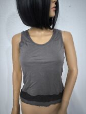 Women's Vest Tank Des Petits Hauts Colour Grey Size T1